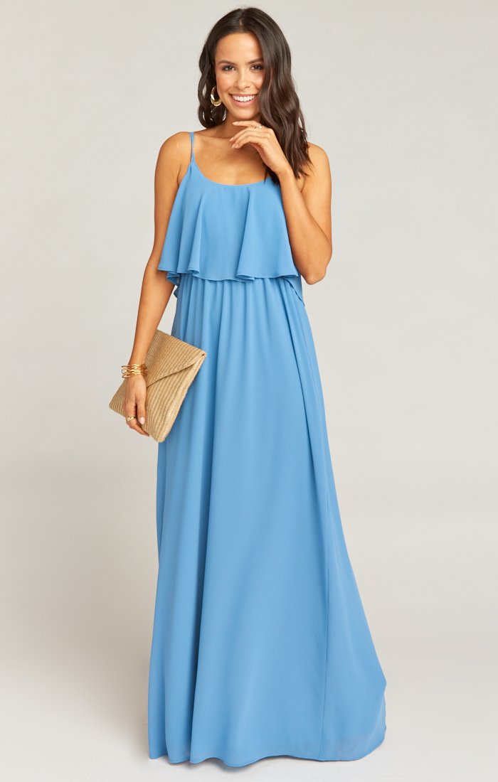 Caitlin Ruffle Maxi Dress