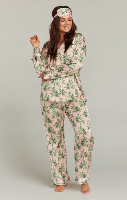 Paige PJ Set With Eye Mask