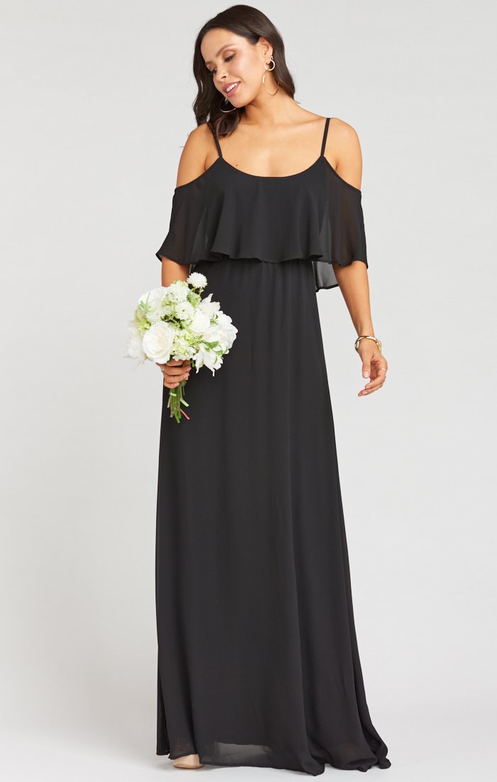 Caitlin Ruffle Maxi Dress