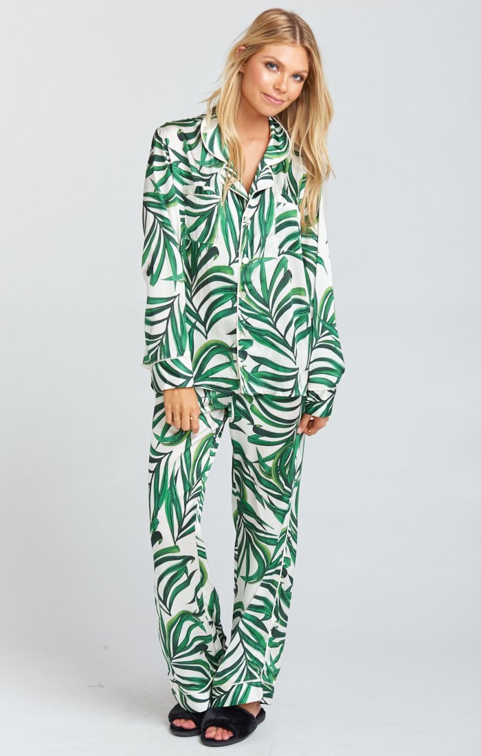 Paige PJ Set With Eye Mask