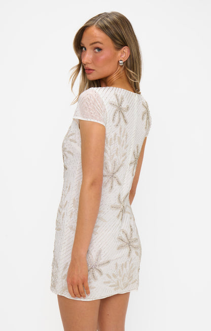 Arista Mini Dress ~ Under The Sea Embellishment