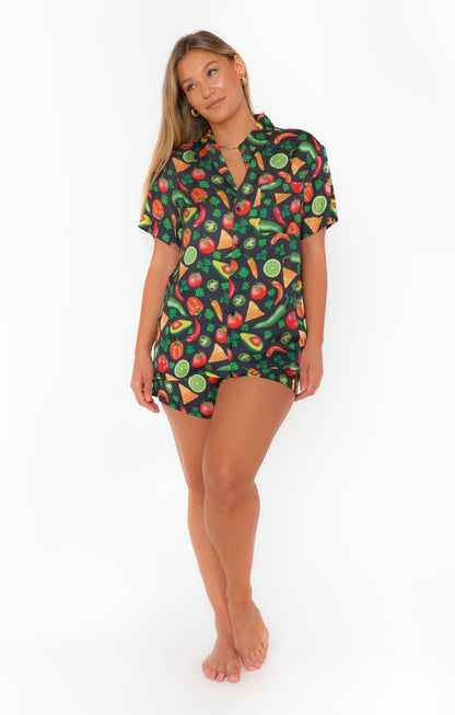 Almost Paradise PJ Set ~ Dreaming of Queso