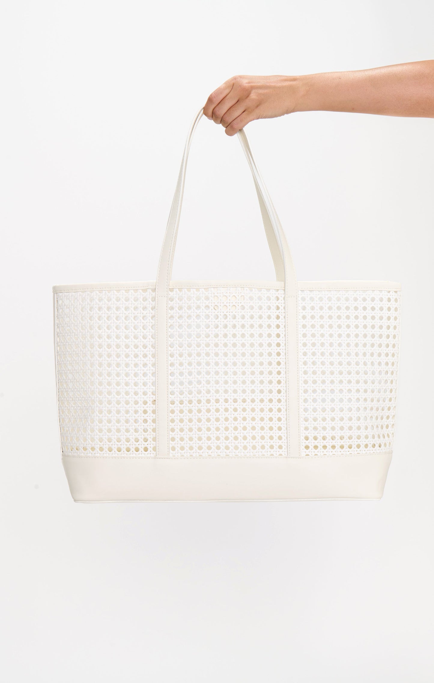 Soleil Tote Bag ~ White