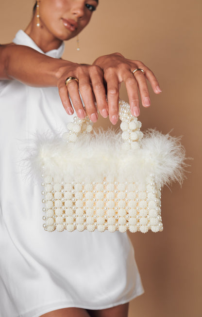 I Do Bag ~ Ivory Beaded