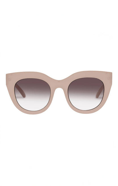 Le Specs Air Heart Sunglasses ~ Oatmeal