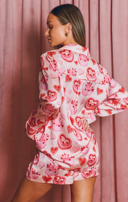 Favorite PJ Set ~ Icing On The Cake Silky
