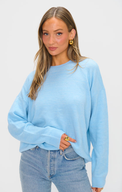 Feel Good Sweater ~ Blue Me Away Knit