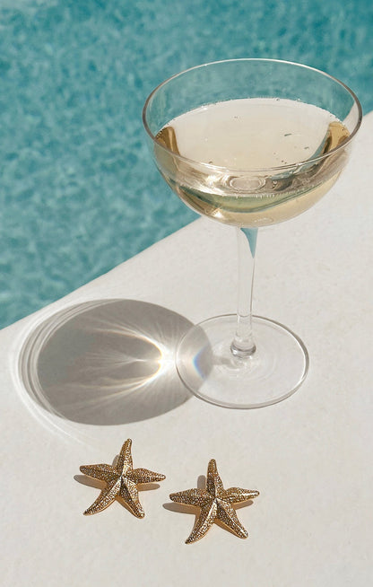 Faithy Jewels Starfish Earrings ~ Gold