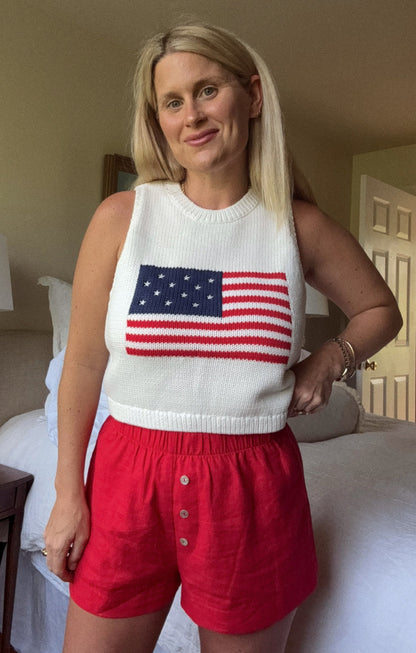 Milo Tank ~ Flag Knit
