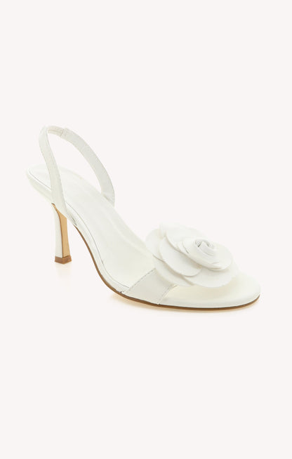 Billini Valko Rose Heel ~ White
