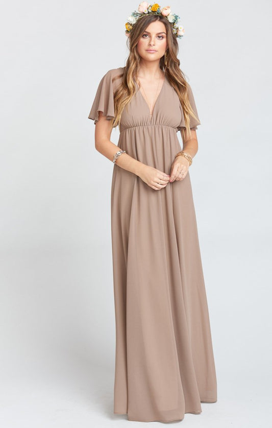 Faye Flutter Maxi Dress