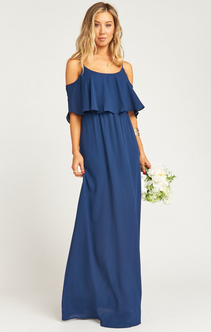 Caitlin Ruffle Maxi Dress