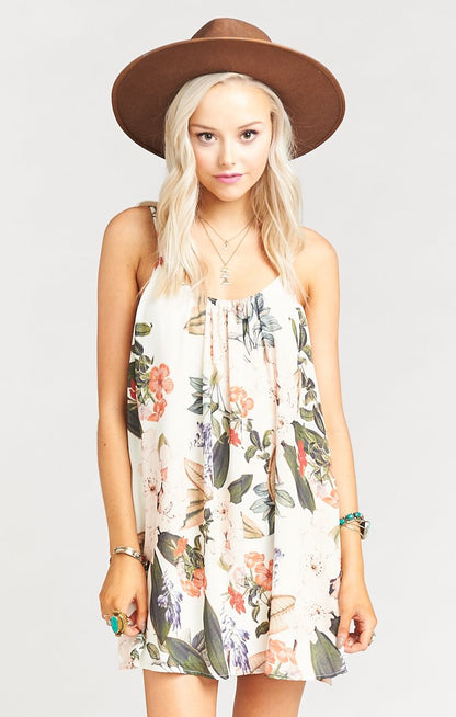 Trapeze Mini Dress