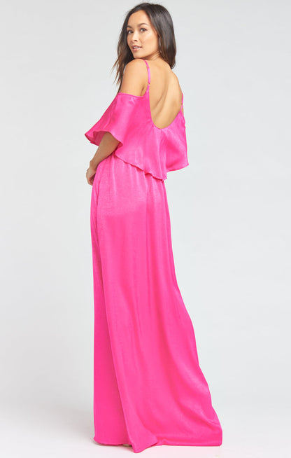 Caitlin Ruffle Maxi Dress