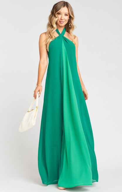 Twist and Turn Maxi Dress