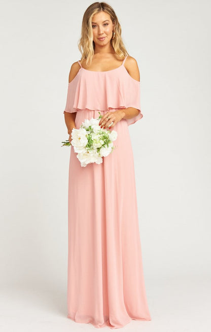 Caitlin Ruffle Maxi Dress