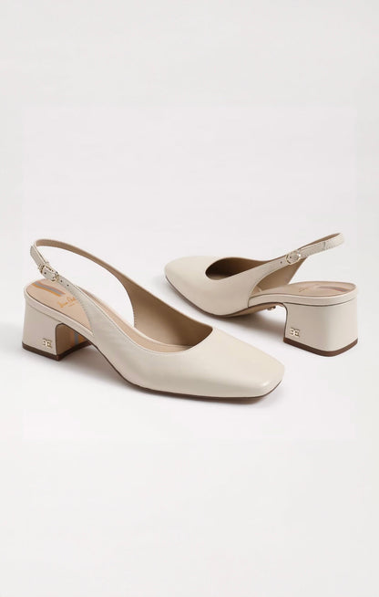 Sam Edelman Terra Kitten Heel ~ Modern Ivory