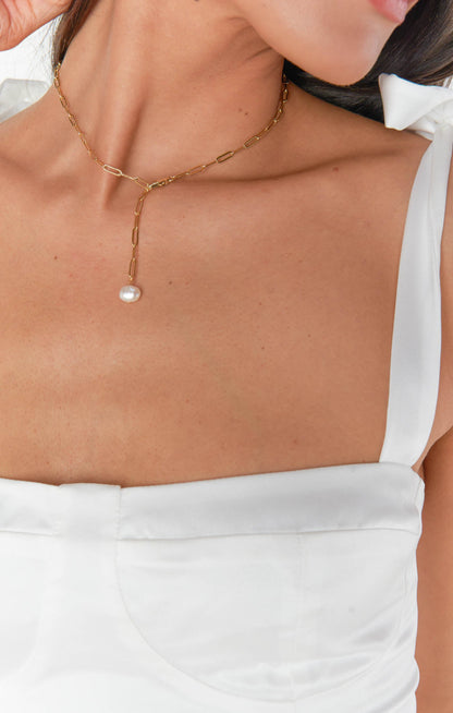 Faithy Jewels Natalie Necklace ~ Gold